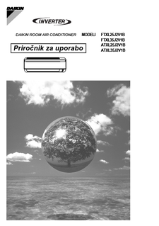 FTXL25-35JV,ATXL25-35JV_3PSL377621-2H_Operation manual_Slovenian download